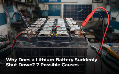 Why Does a Lithium Battery Suddenly Shut Down? 7 Possible Causes